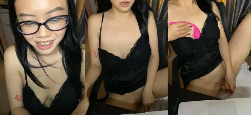 Em gái kính cận dâm đãng thủ dâm cùng củ cà rốt – Việt Nam